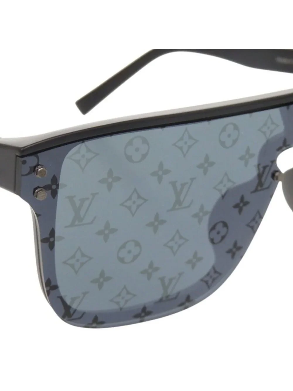 Louis Vuitton LV Waimea Acetate Black Sunglasses Eyewear